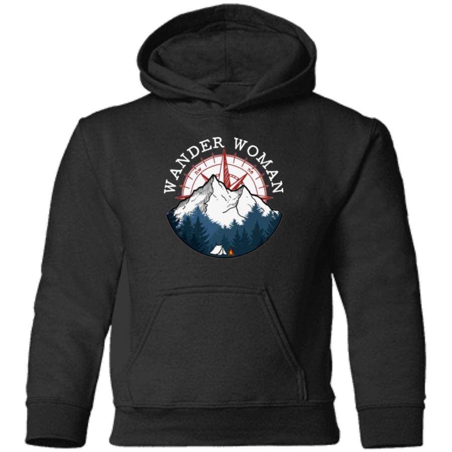 AGR Camping Hiking Wander Woman T-shirt Toddler Pullover Hoodie