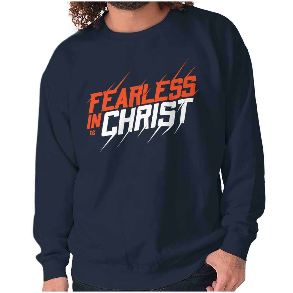 Fearless In Christ Crewneck Sweatshirt