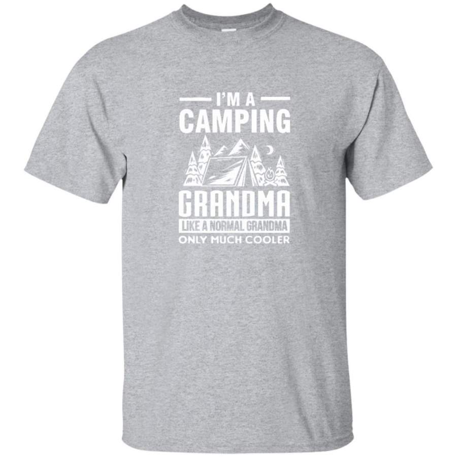 AGR Camping shirt Camping Grandma Only Much Cooler T-Shirt