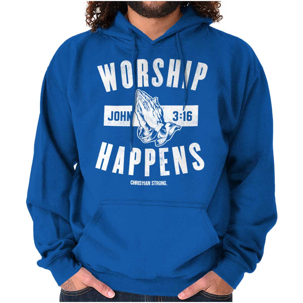 Worship Happens Hoodie