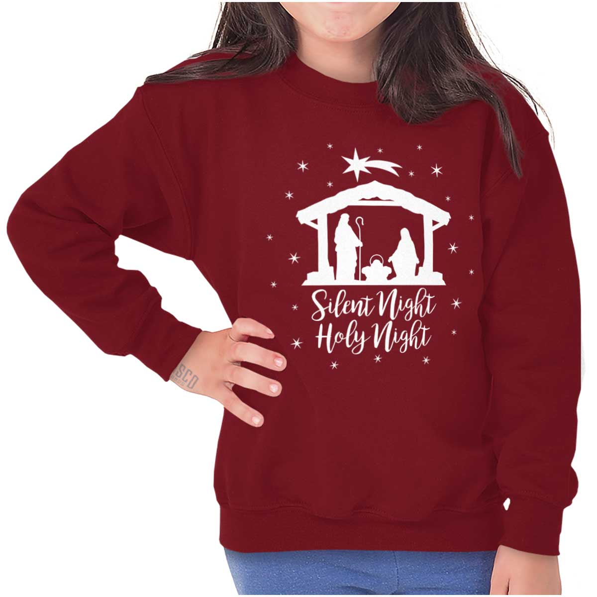 Silent Night Youth Sweatshirt