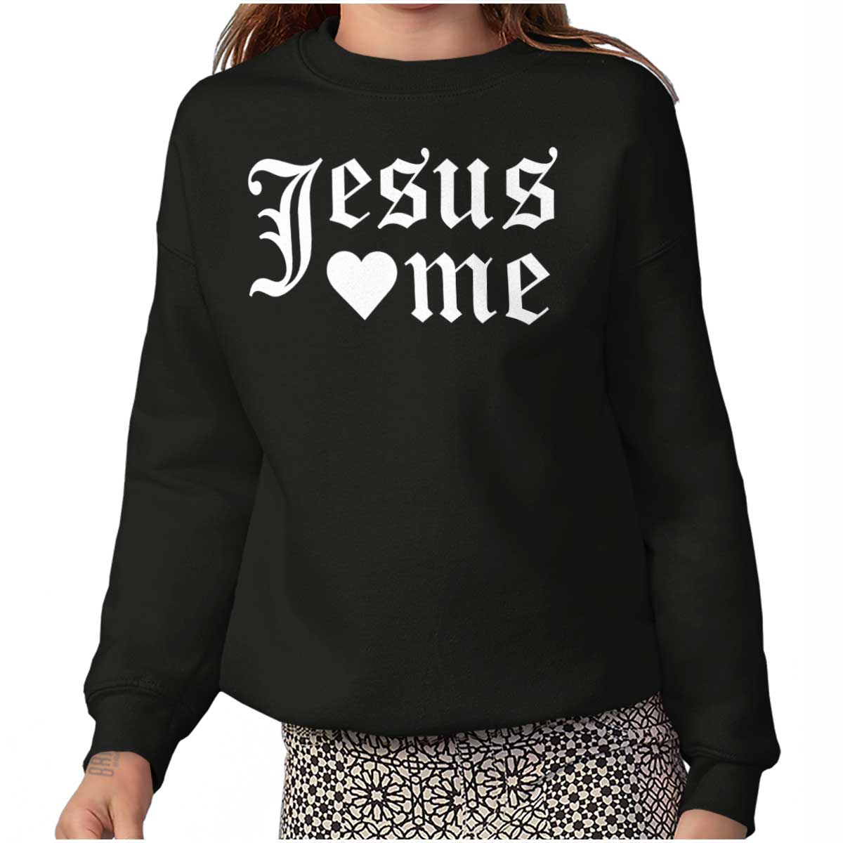 Jesus Loves Me Youth Sweatshirt