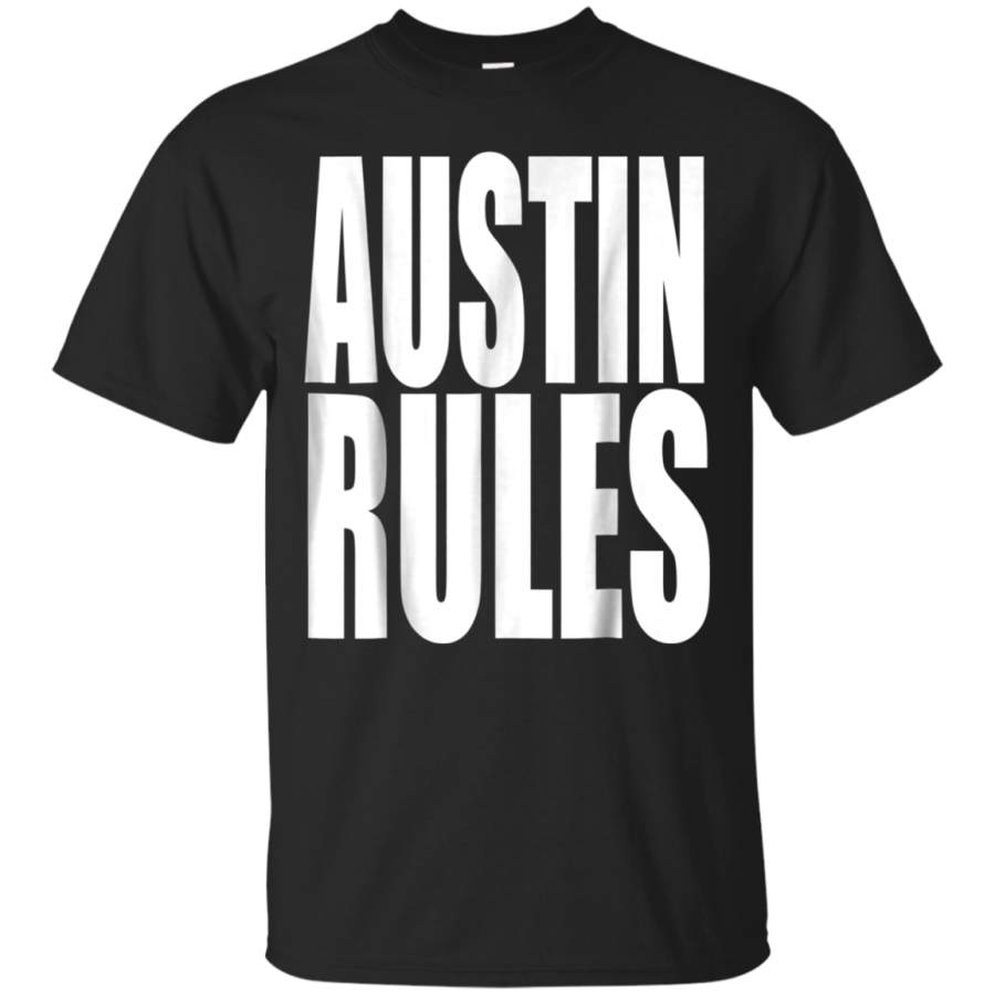 AGR Austin Rules Vacation Trip Travel Retro Cute Gift T Shirt