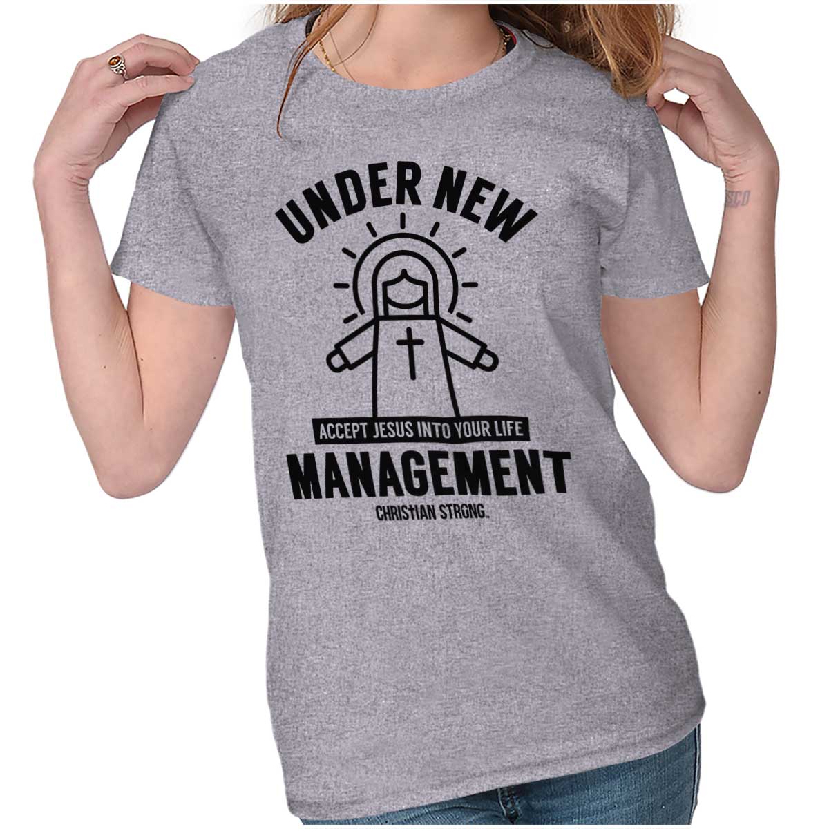 New Management Ladies T Shirt