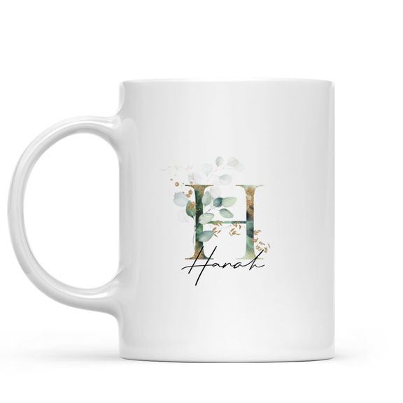 Mother’s Day 2024 – Mother’s Day Mug – Personalized Alphabet – Personalized Mug