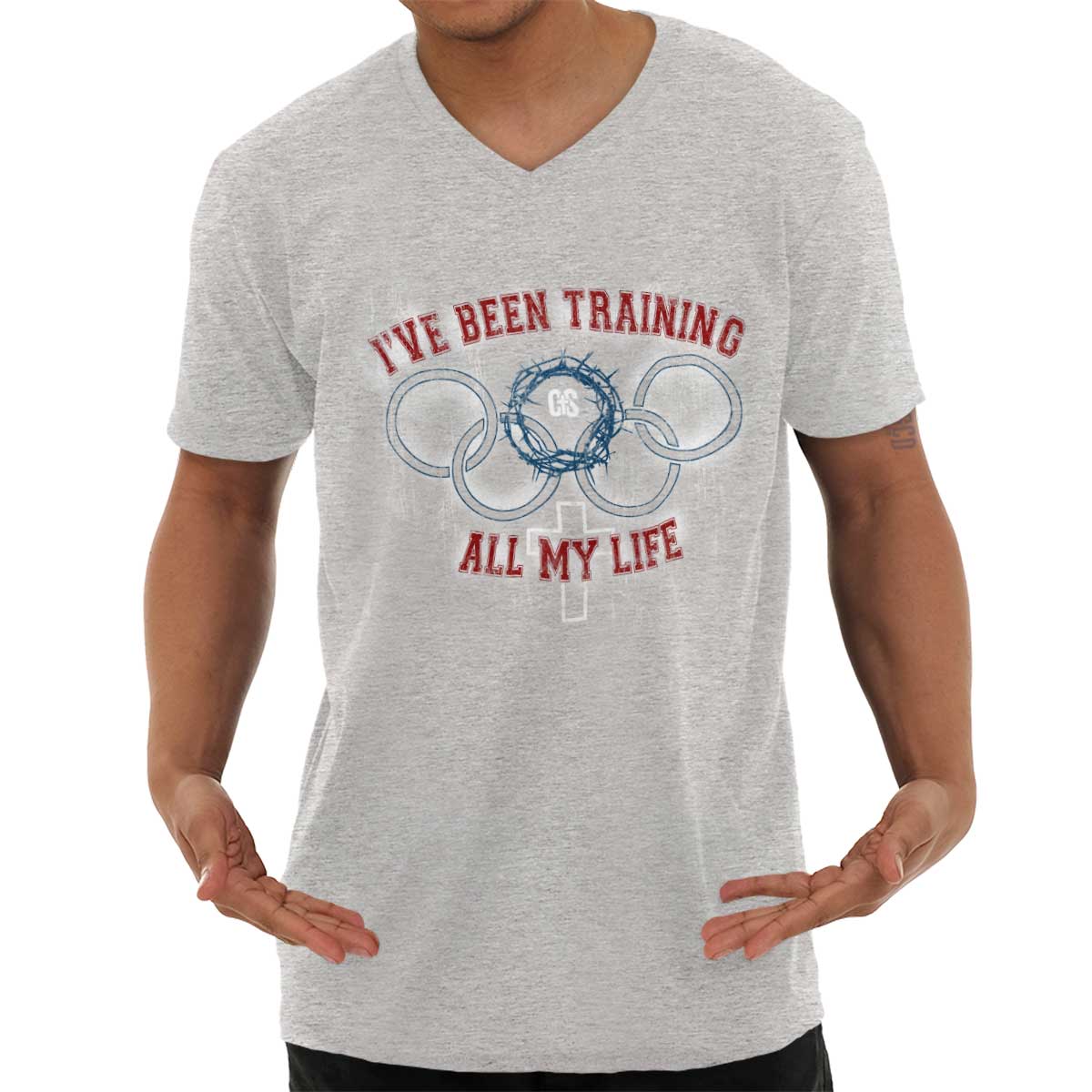 Training V-Neck T Shirt