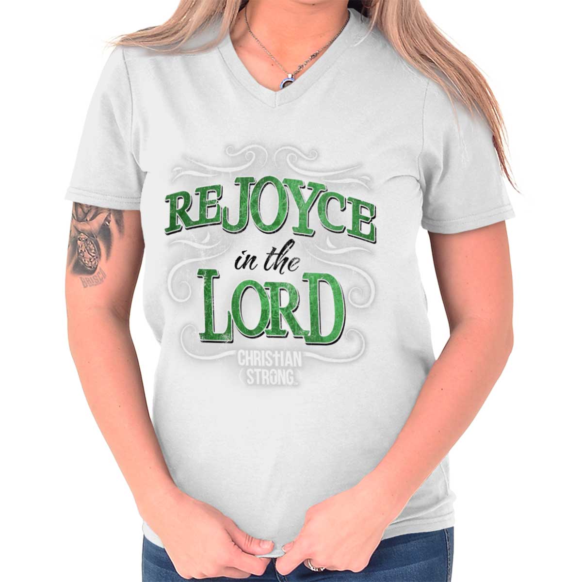 Rejoyce V-Neck T Shirt