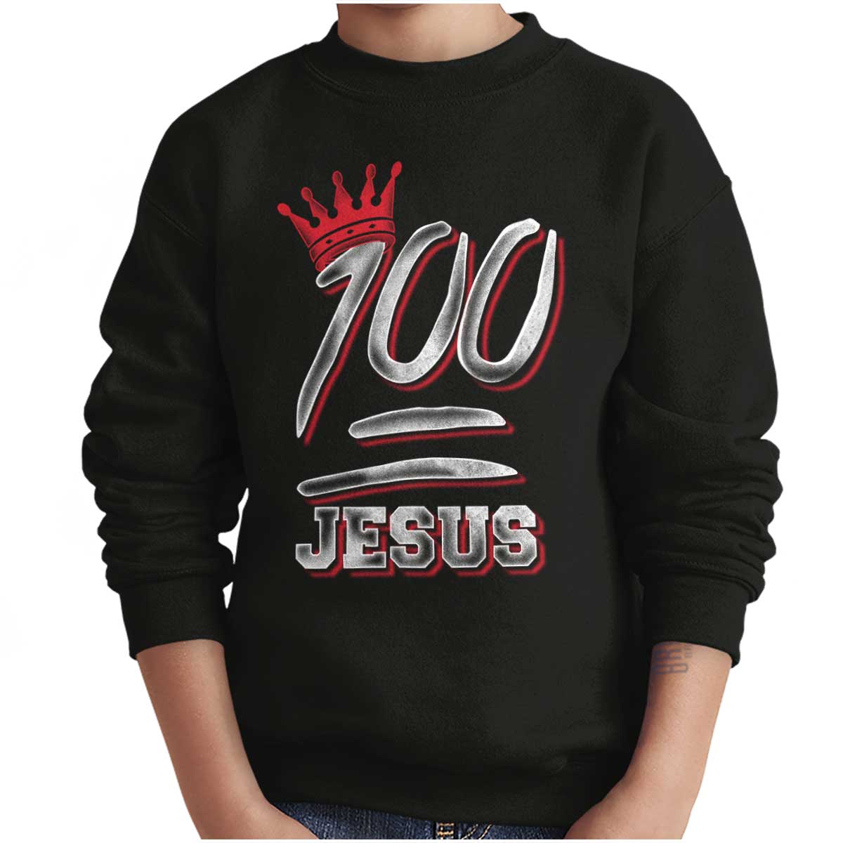 100 Jesus Youth Sweatshirt