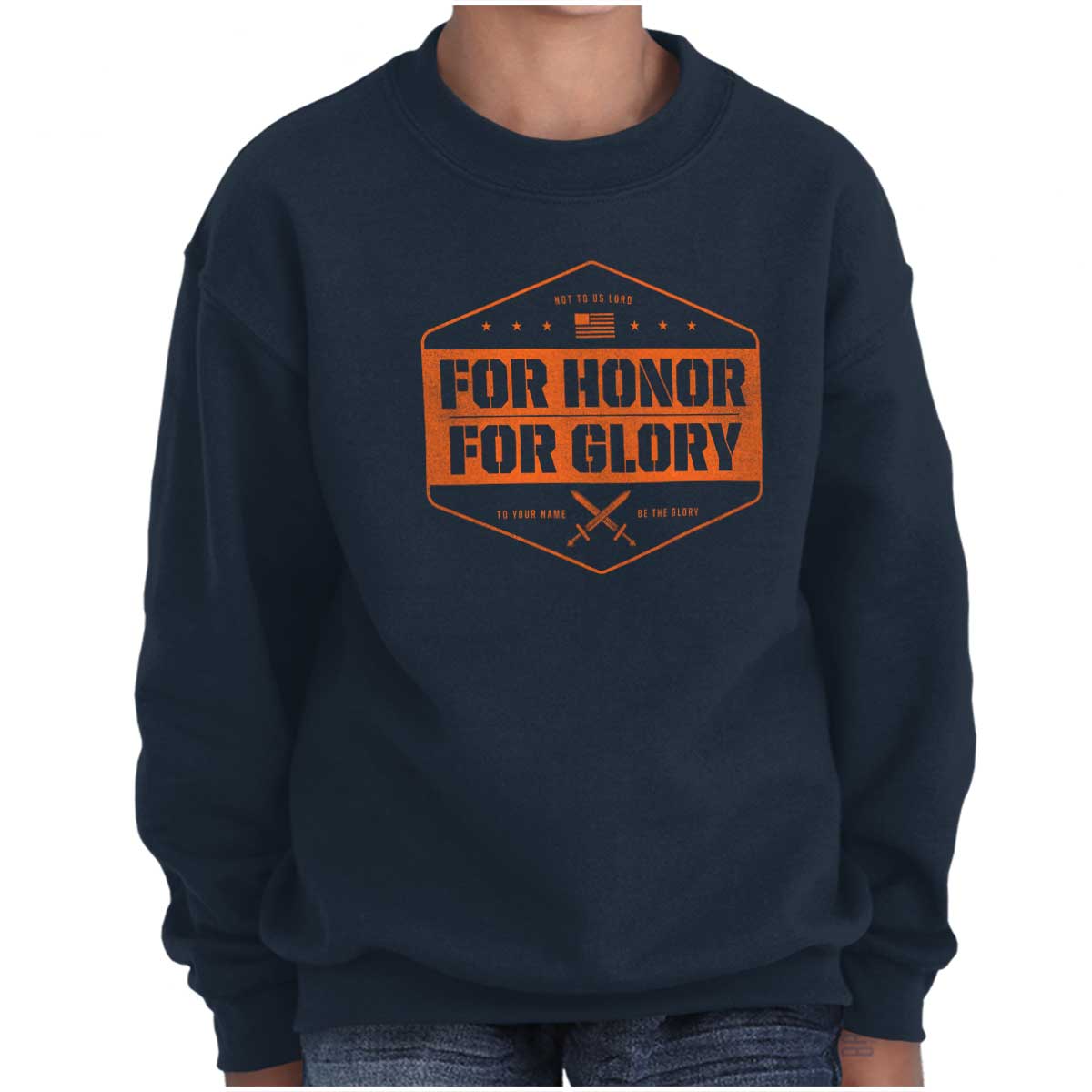 For Honor And Glory Youth Sweatshirt