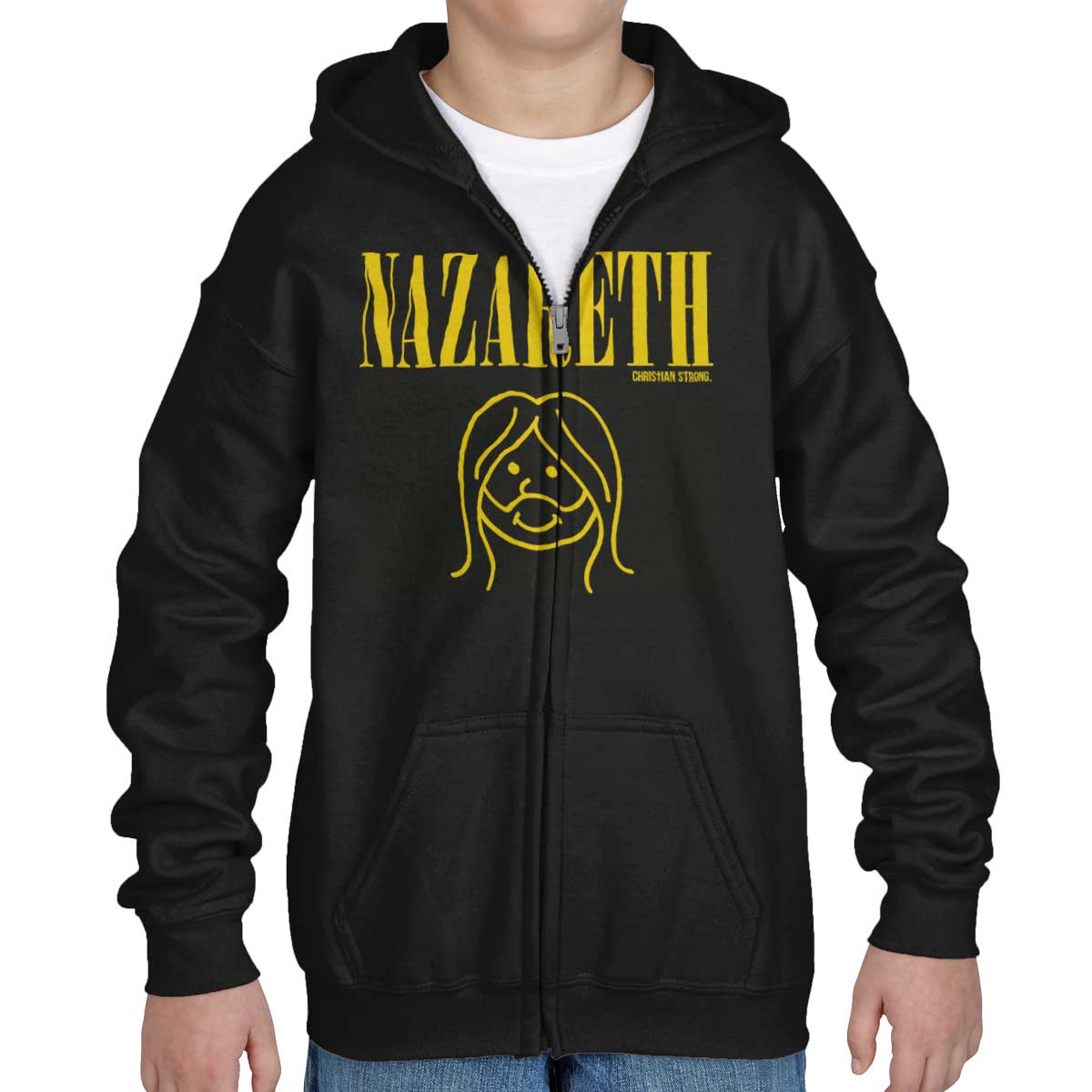 Nazareth Christian Rock Youth Zip Hoodie