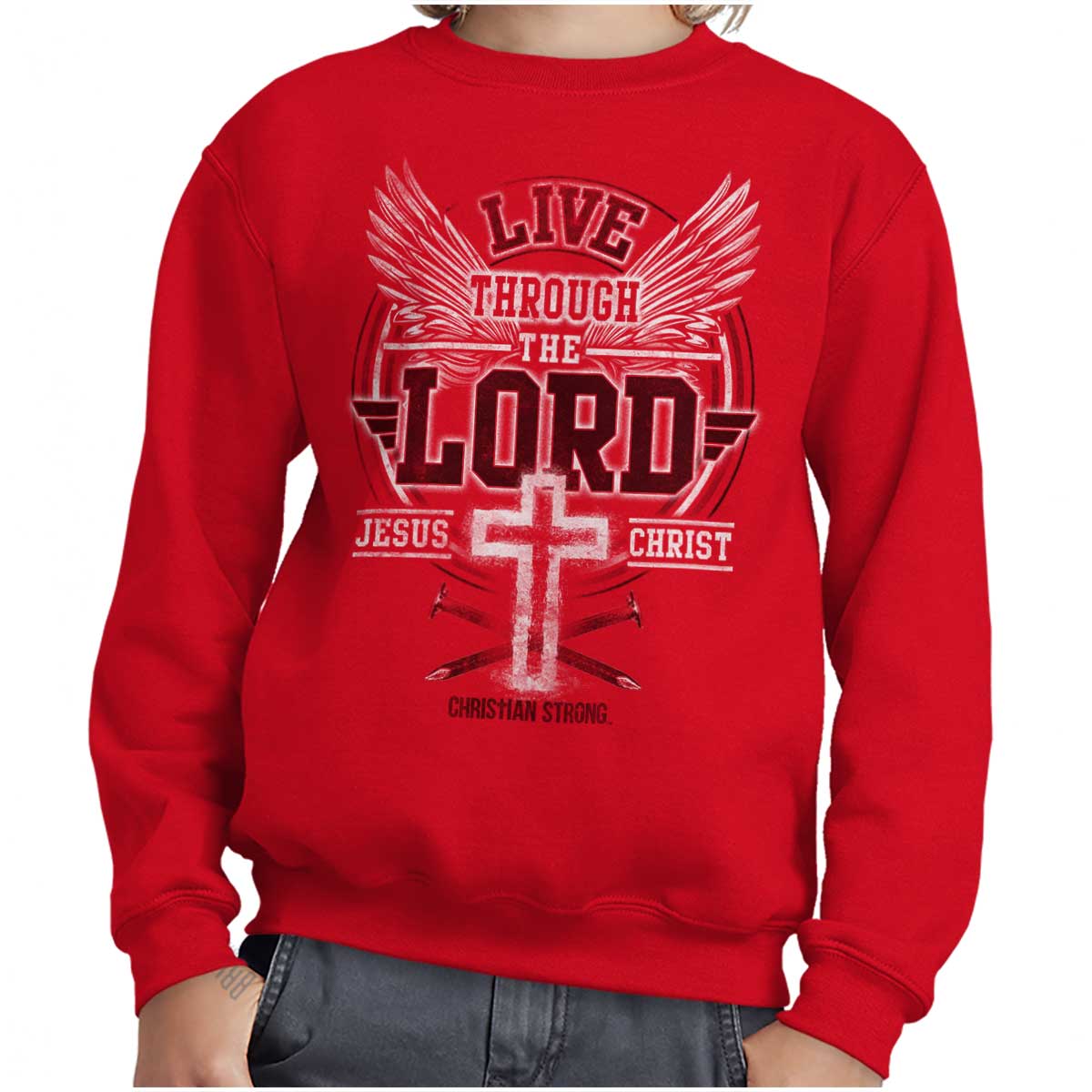 Live Through The Lord Youth Sweatshirt