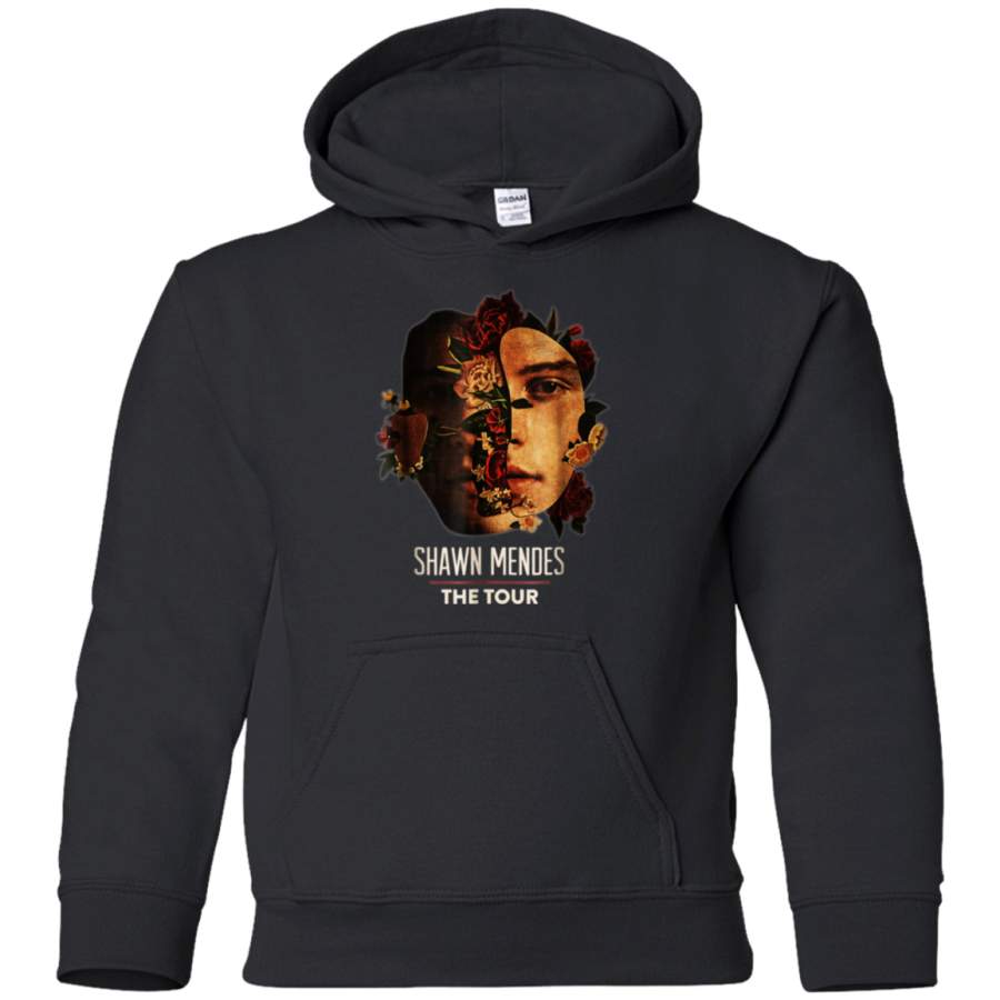 AGR Shawn Mendes The Tour Shirt G185B Gildan Youth Pullover Hoodie