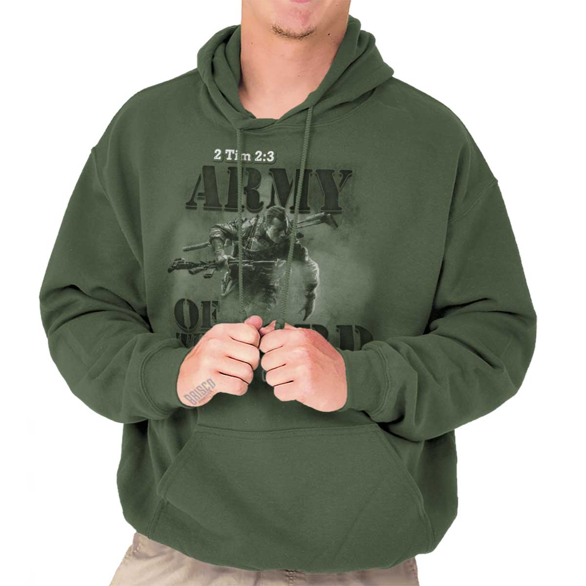 Army Christian Hoodie