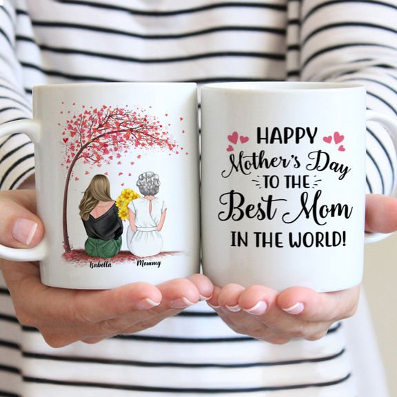 Mother’s Day – Happy Mother’s Day To The Best Mom In The World 3D – Personalized Mug