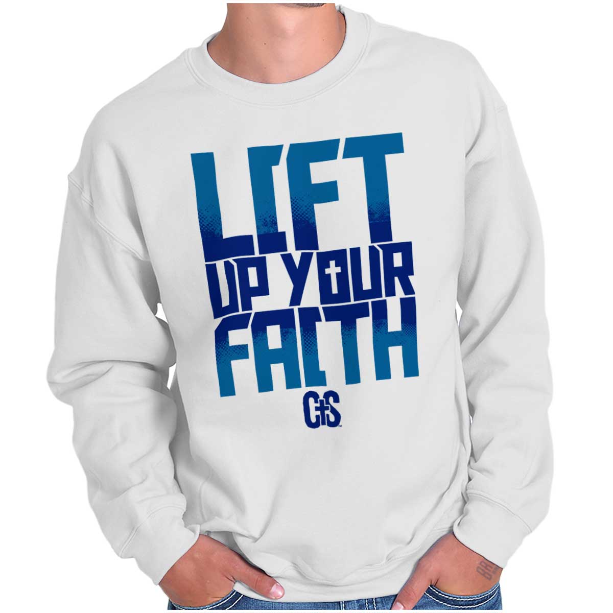 Lift Up Faith Crewneck Sweatshirt