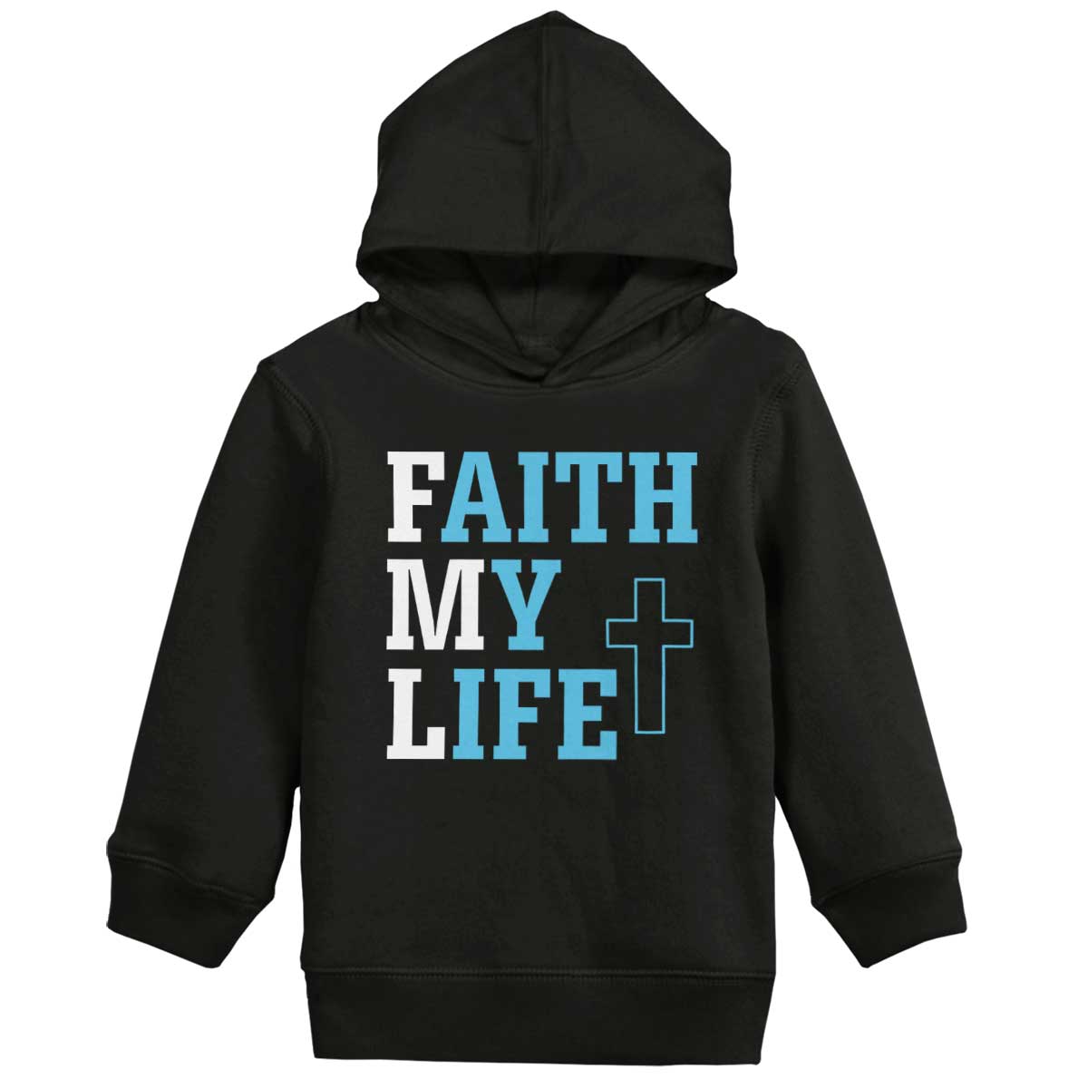 Faith My Life Toddler Pullover Hoodie