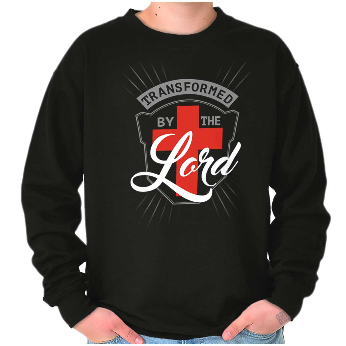 Transformed By The Lord Crewneck Sweatshirt