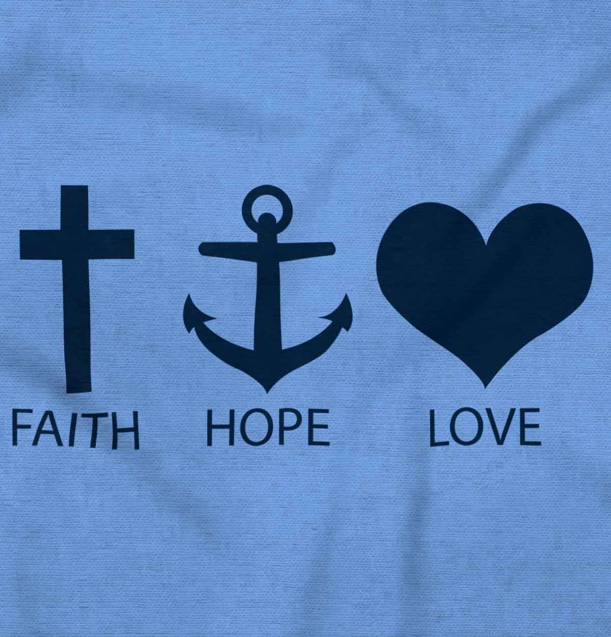 Faith Anchor Love Youth Hoodie