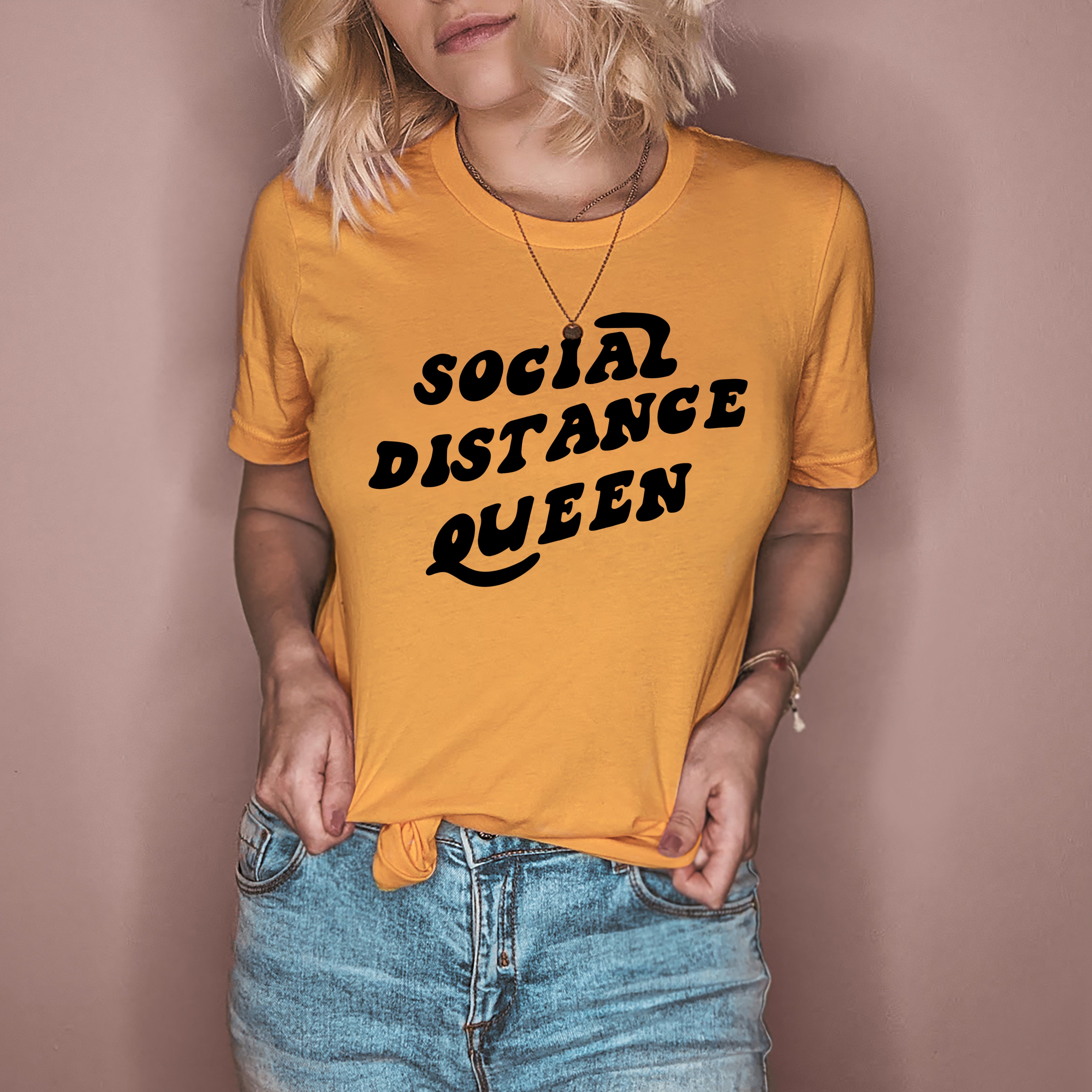 Social Distance Queen Shirt