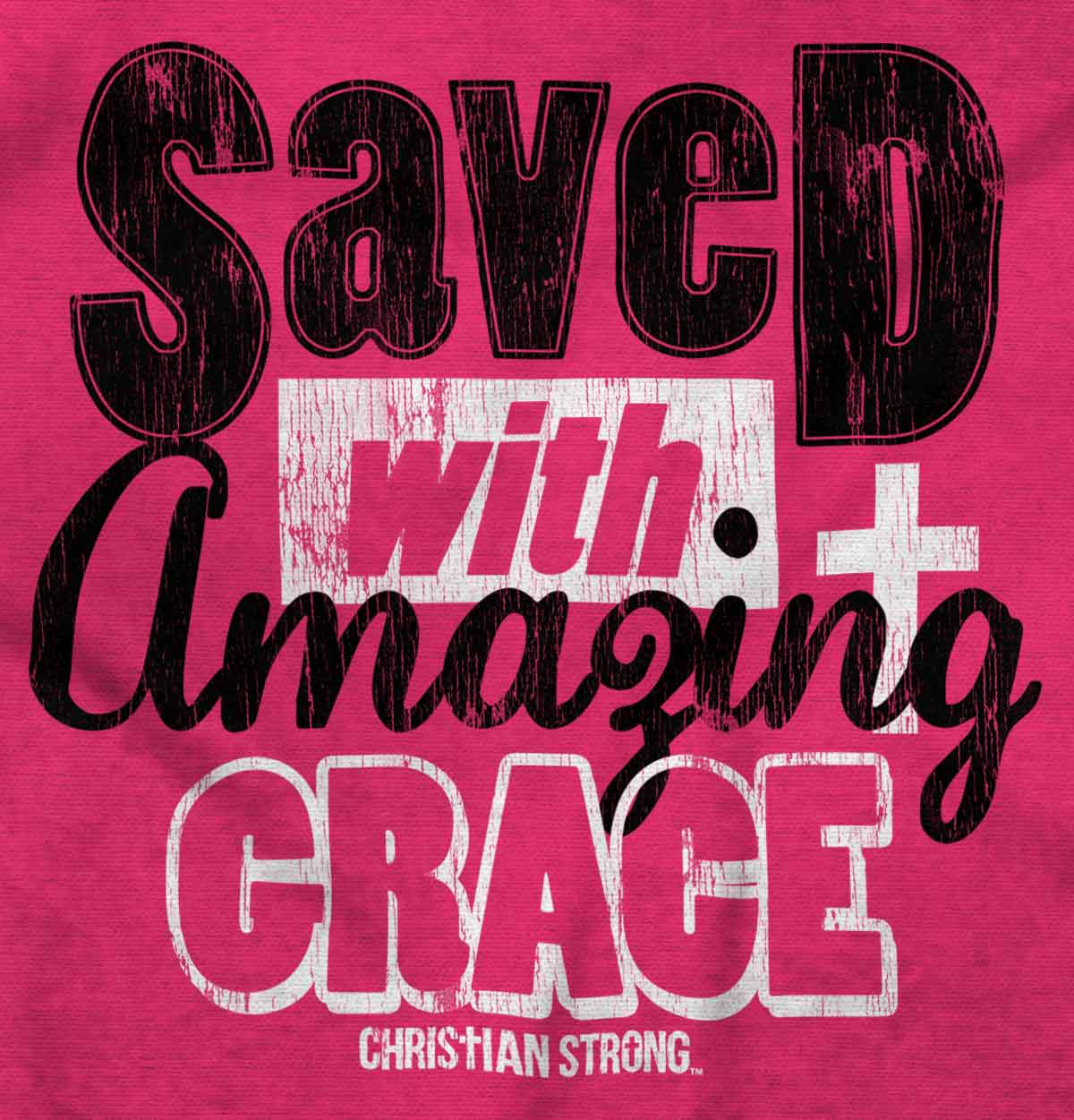 Saved With Amazing Grace Youth Hoodie