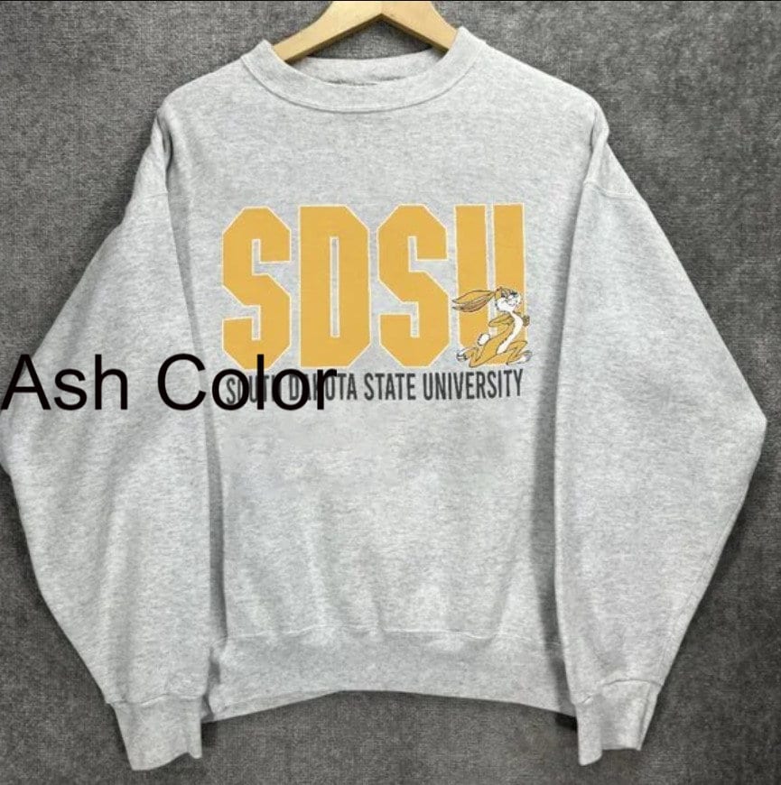 Vintage 90s South Dakota State Sweatshirt, SDSH University Shirt , Dakota State crewneck, Gift For Him/Her, Gildan Sweatshirt,Game Day Shirt