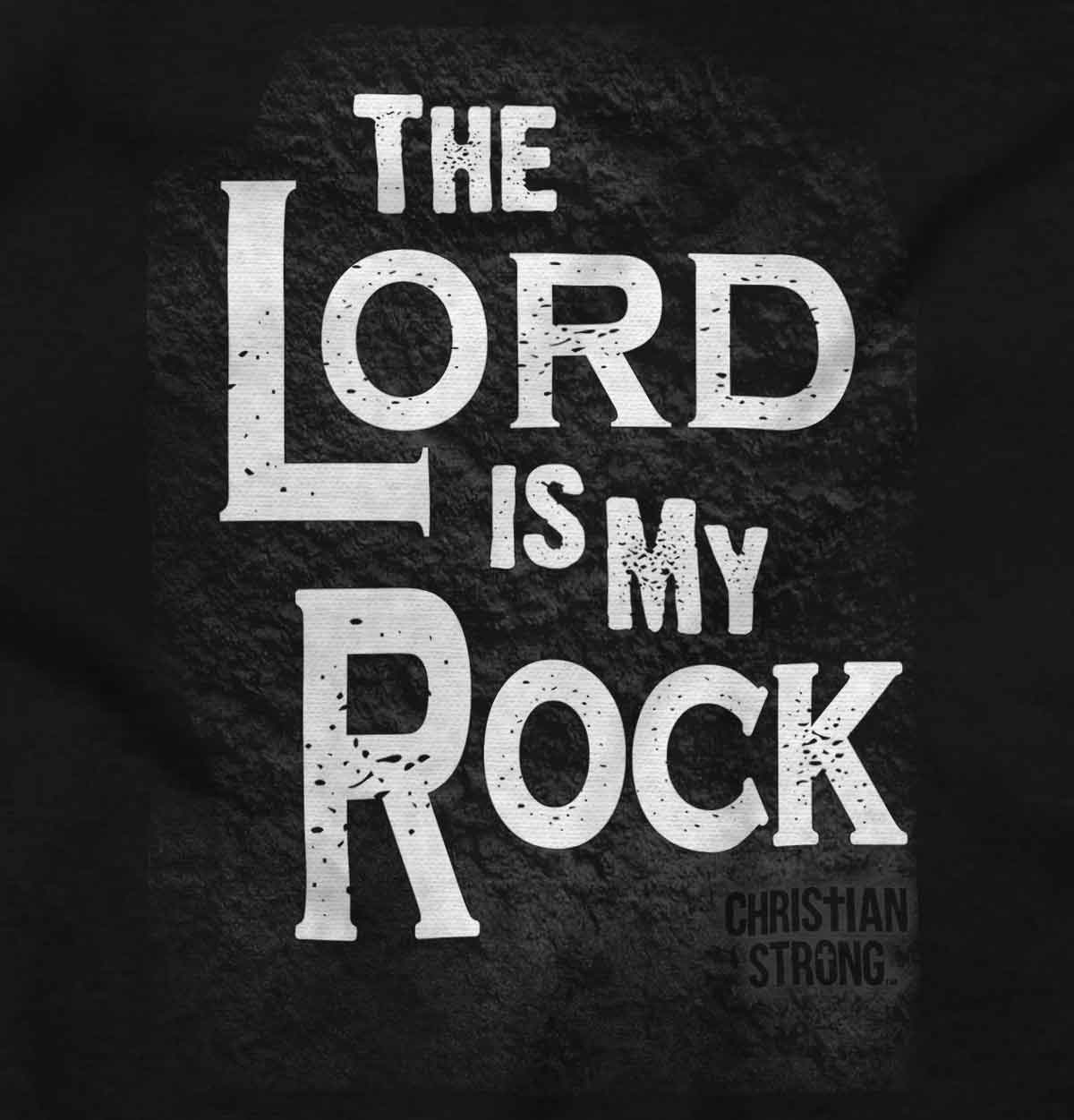 Lord Is My Rock Youth Hoodie