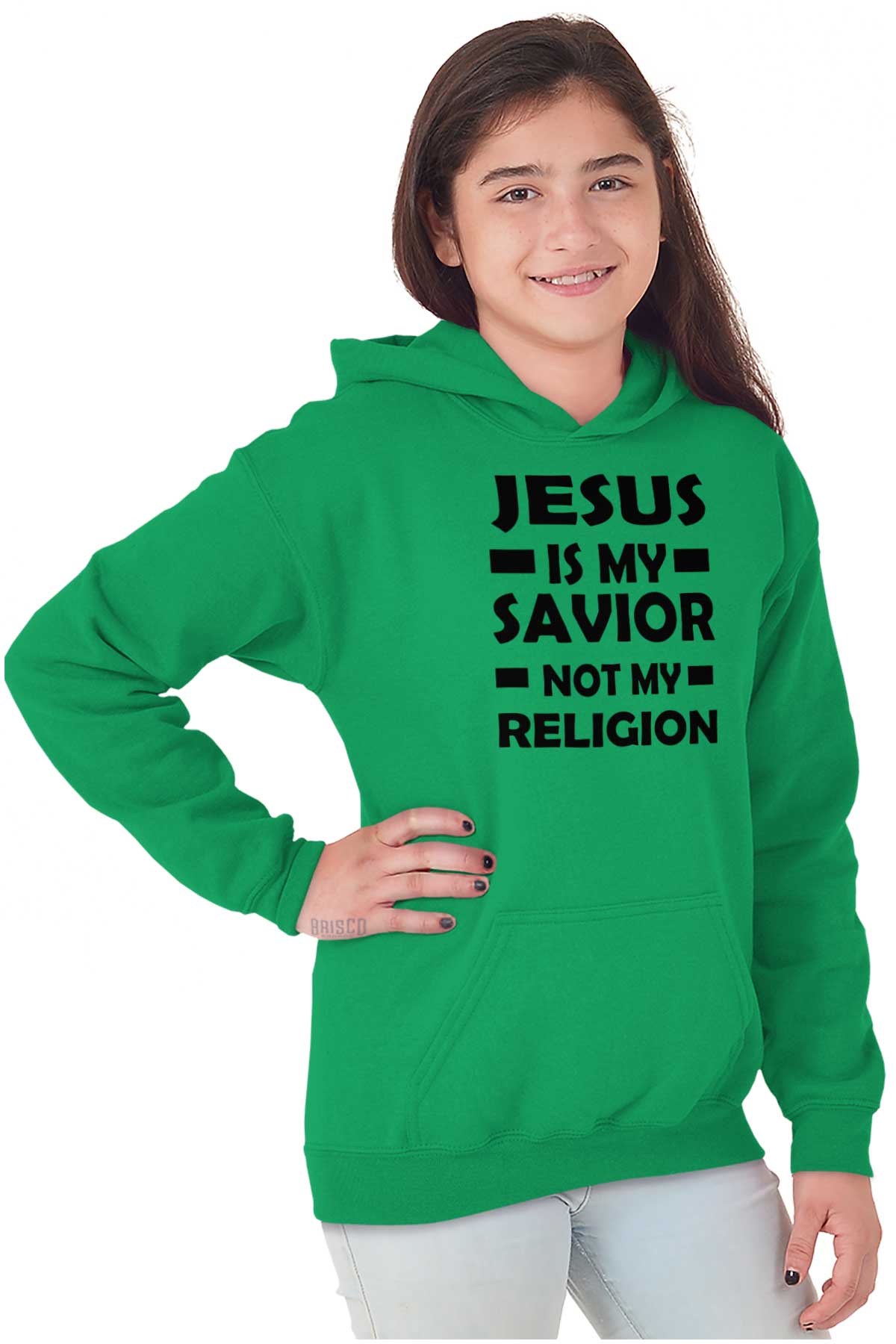 Jesus Is My Savior Youth Hoodie