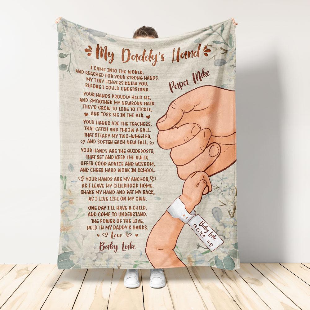 The Power Of Love, Held In My Daddy’s Hands Blanket