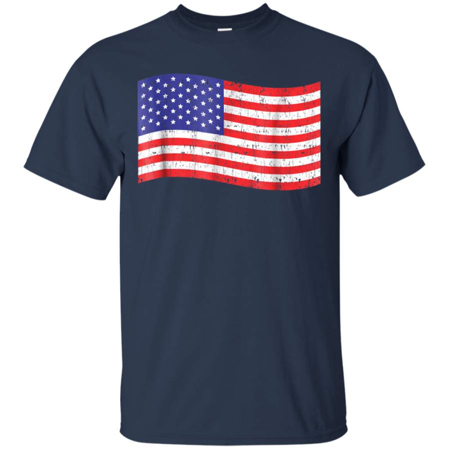 AGR American Flag Patriotic T Shirt