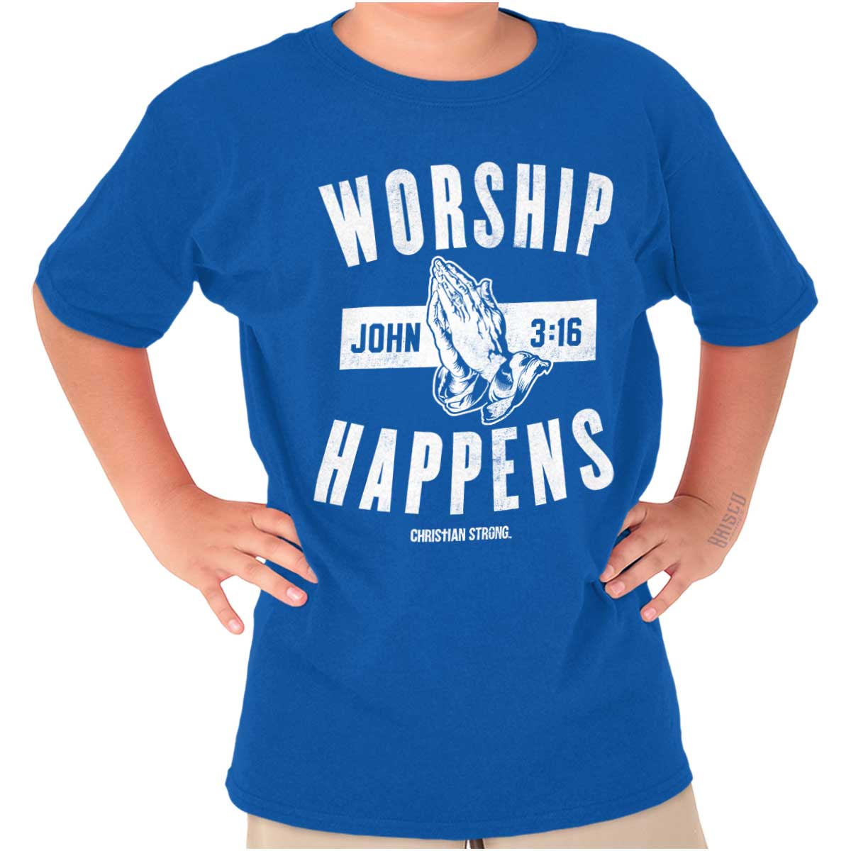 Worship Happens Youth T Shirt