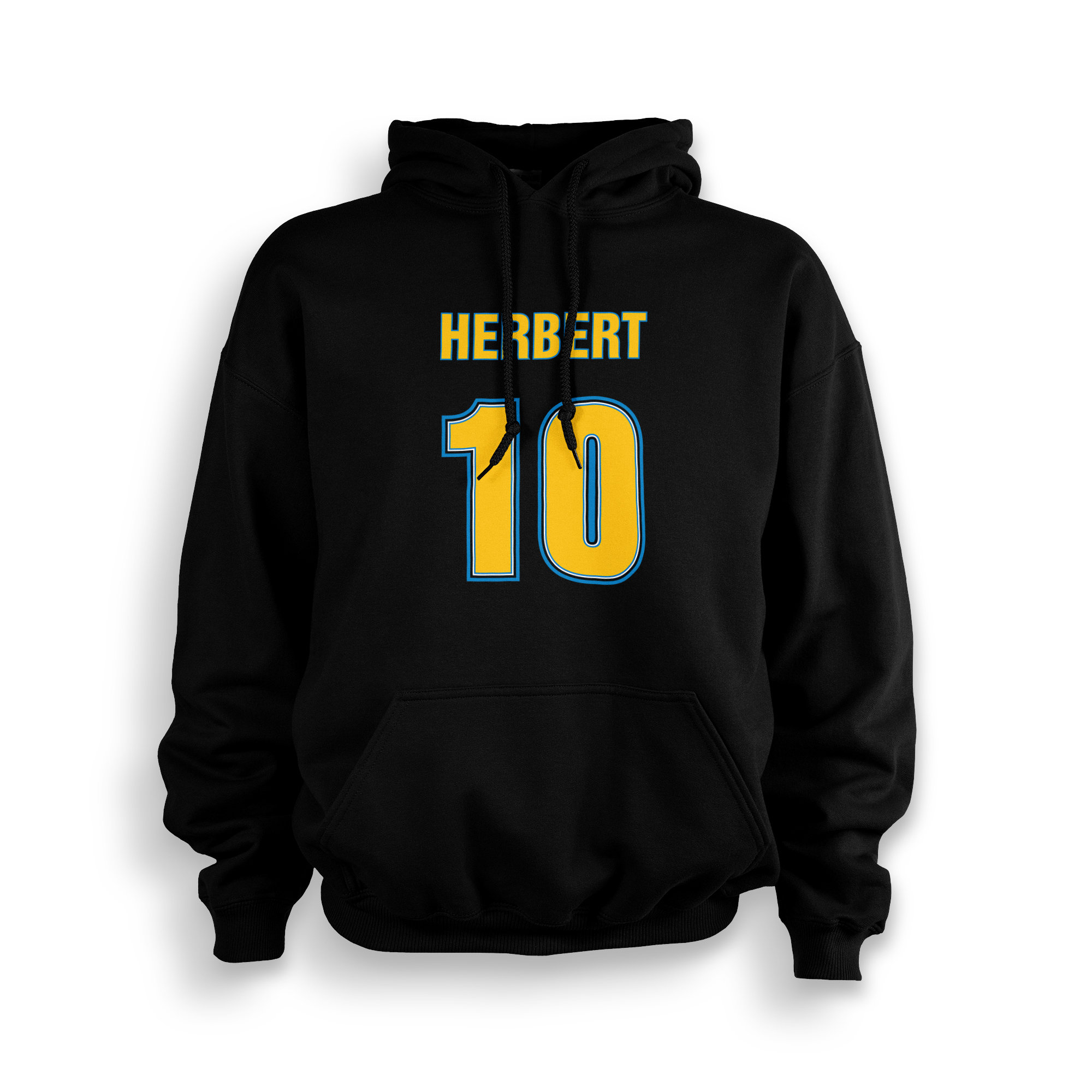 Herbert Adult Hoodie | Chargers | Los Angeles | Justin | Made To Order With Love