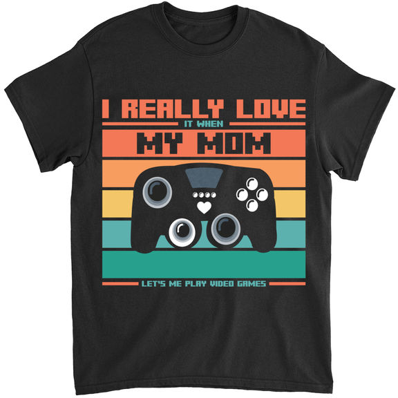 Mother’s Day Shirt – I Really Love My Mom Shirt, Best Gift For Mom, Mother’s Day Shirt Gift, Gift For Mom – Personalized Shirt