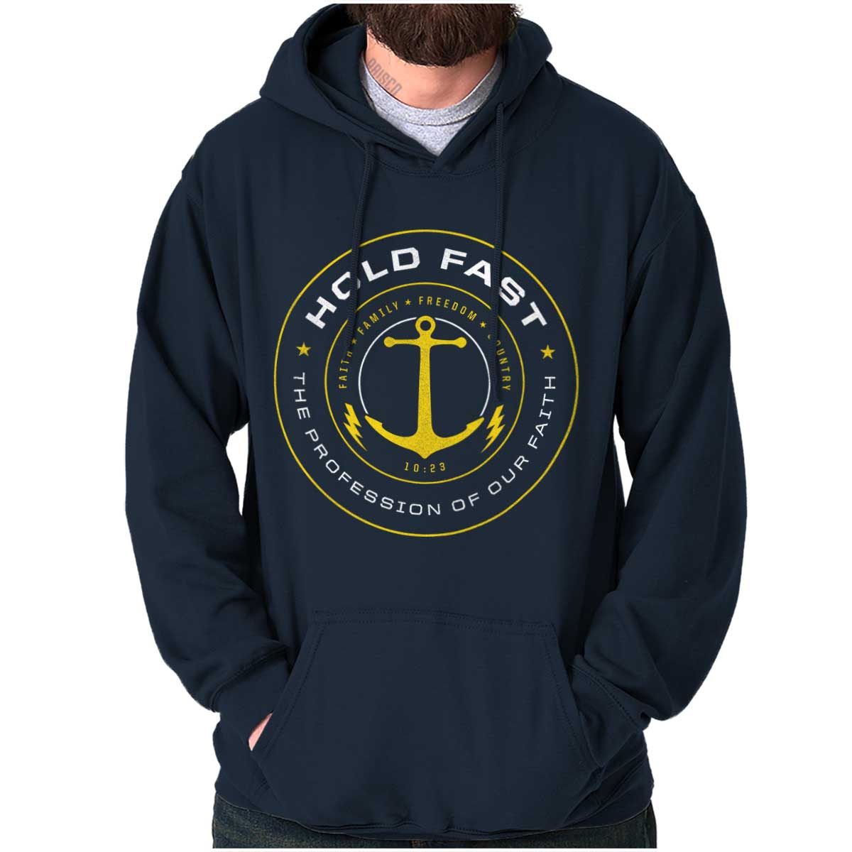 Hold Fast To Faith Hoodie