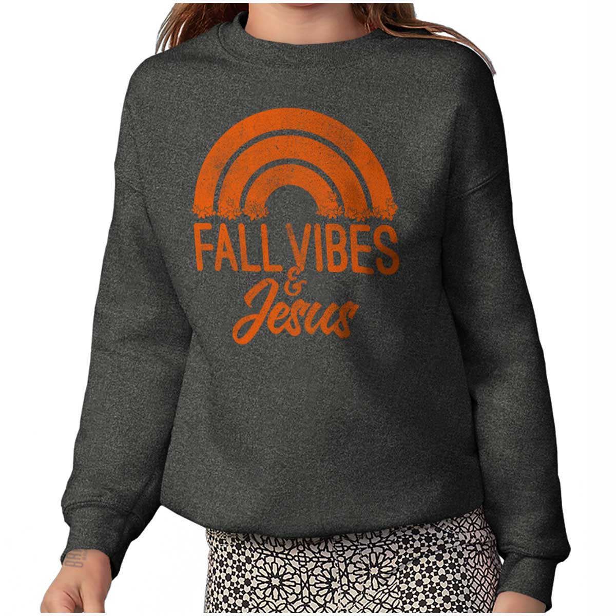 Fall Vibes & Jesus Youth Sweatshirt