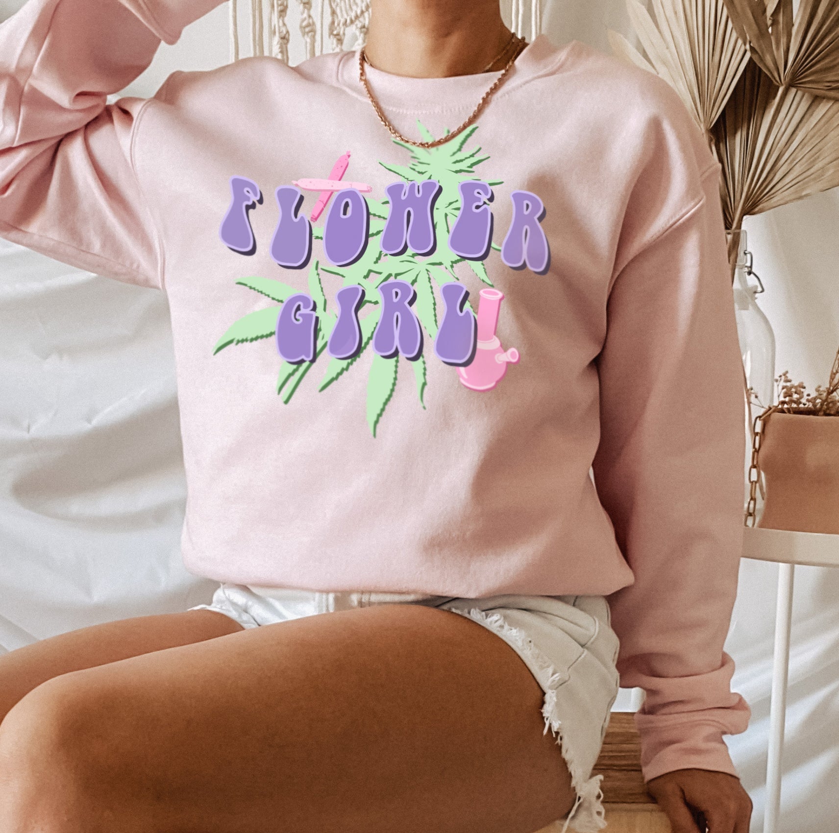 Flower Girl Sweatshirt