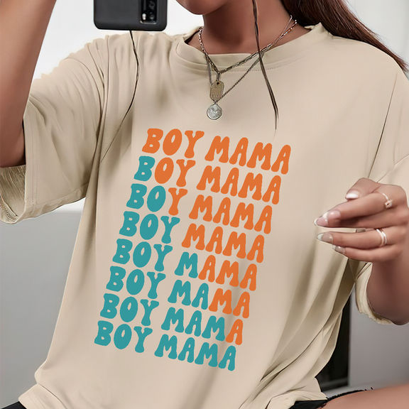 Mmother’s Day – Boy Mama Shirt, Mom Of Boys Shirt, Mother’s Day Gift, Mommy Shirt, Shirt For Boy Mama, Retro Aesthetic Outfit – Personalized Shirt