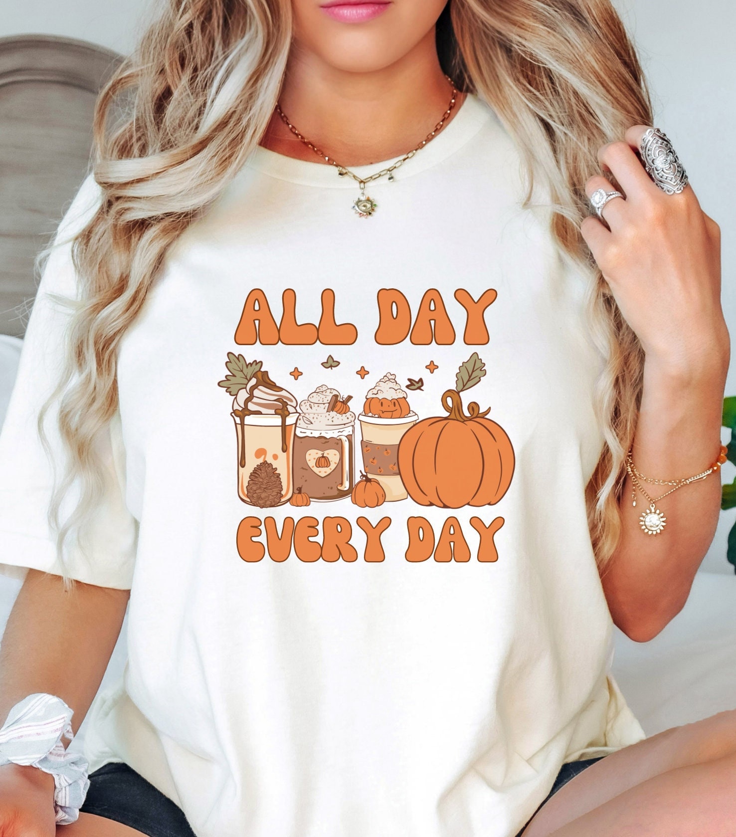 Pumpkin Spice Shirt, Pumpkin Shirt, Womens Fall Shirt, Pumpkin Spice Lover Tee, Fall T-Shirts, Fall Outfit, Autumn Shirt, PSL Shirt