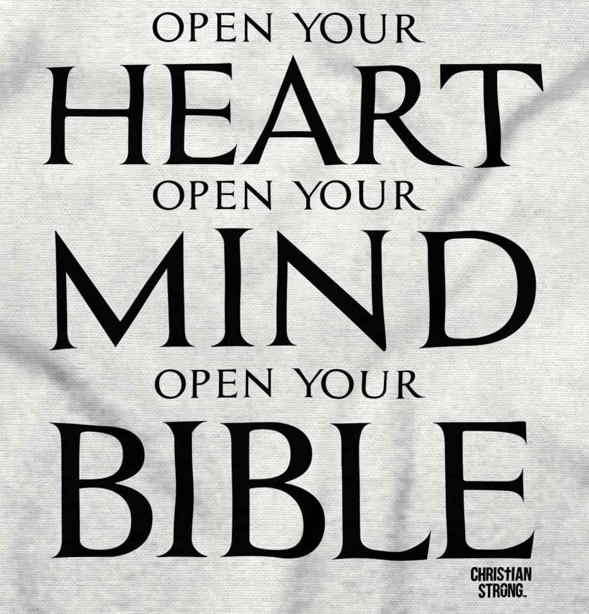 Open Your Bible Youth Hoodie