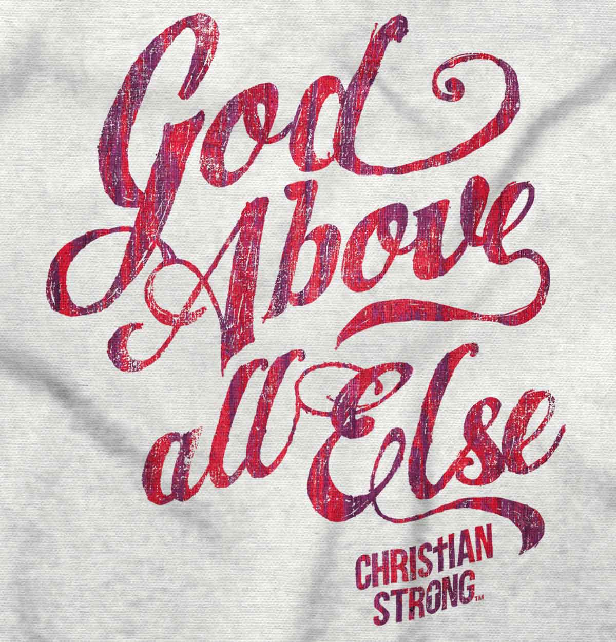 Above All Else Youth Hoodie