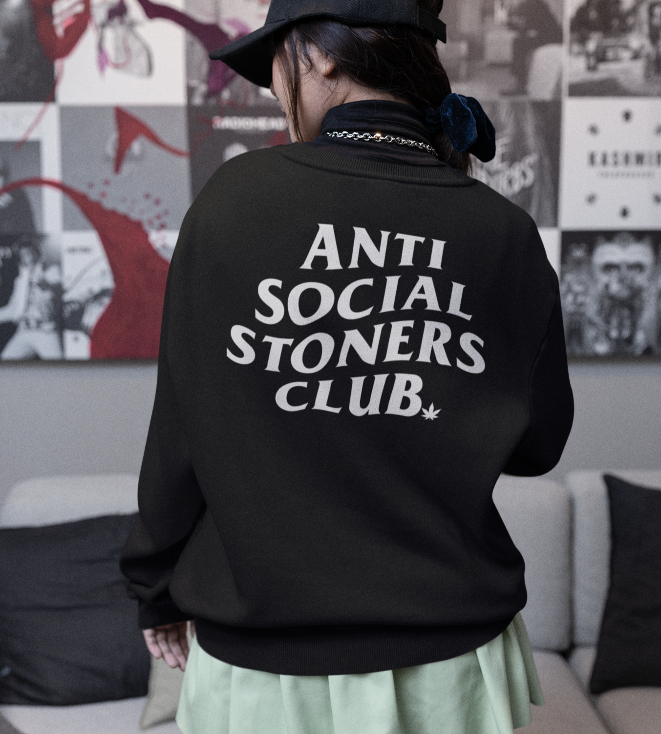 Anti Social Stoners Club Sweatshirt