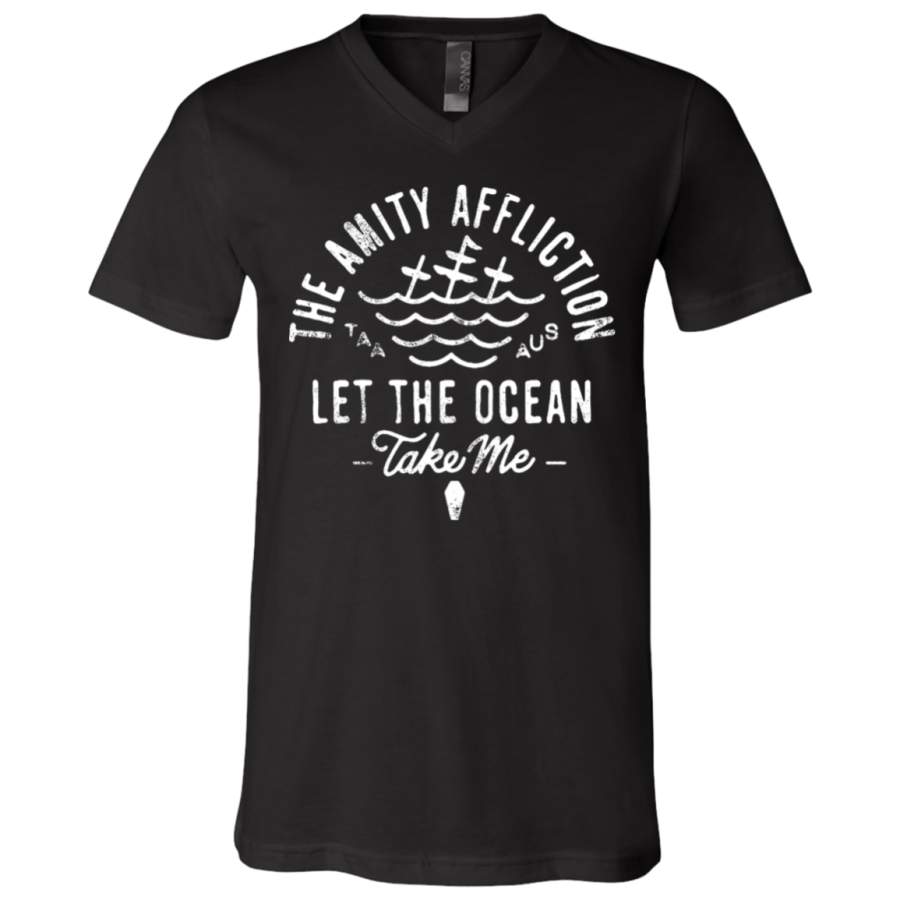 The Amity Affliction Let the Ocean take me V-Neck T-Shirt