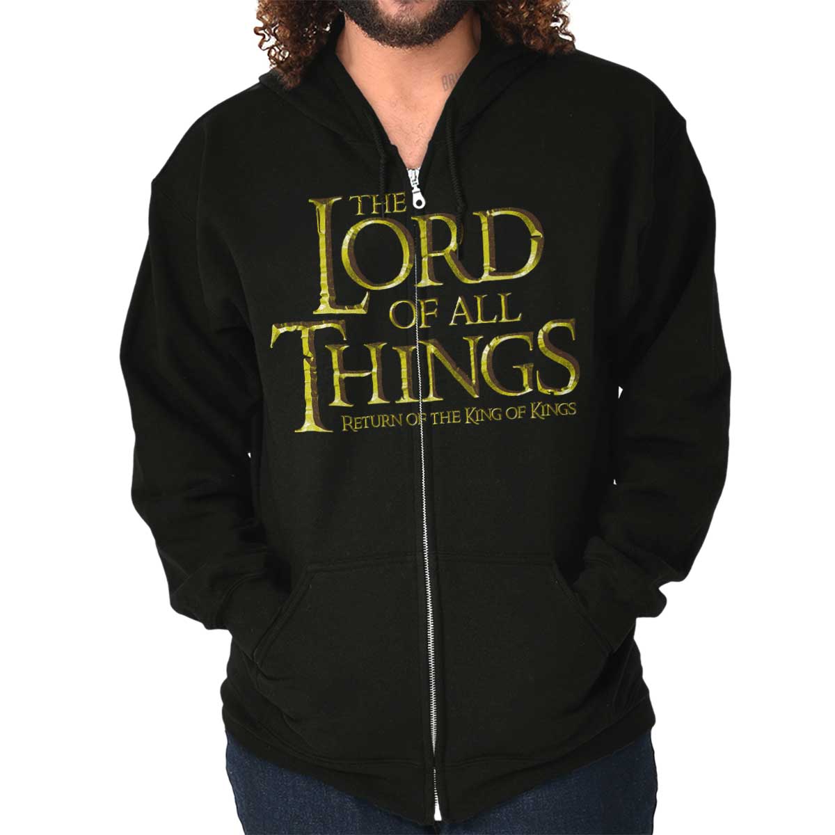 Lord Of All Things Zip Hoodie