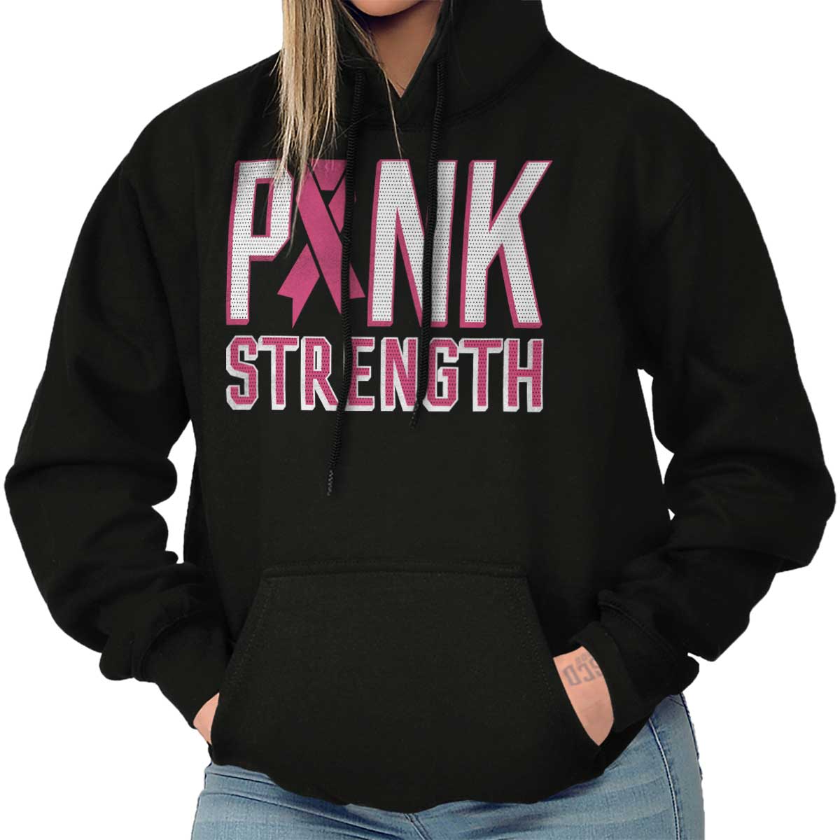 Bca Pink Strength Hoodie