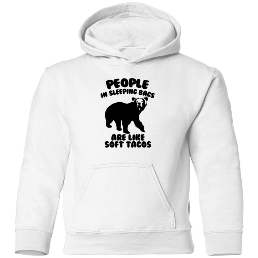 AGR Camping Humor – Bear Food Toddler Pullover Hoodie