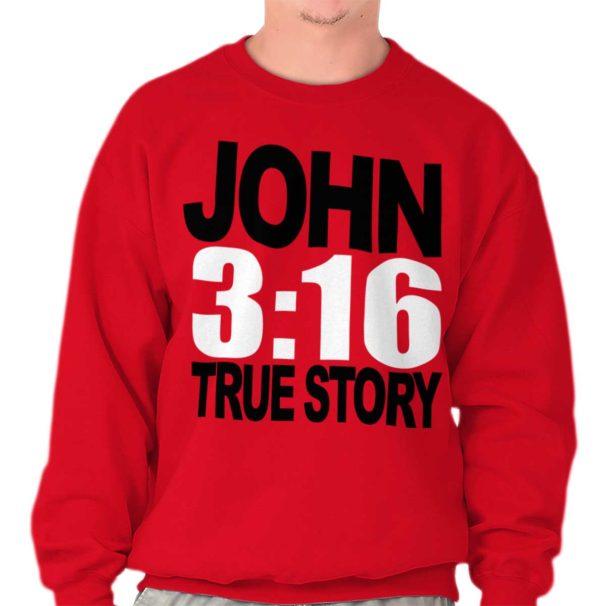 John 3:16 Crewneck Sweatshirt