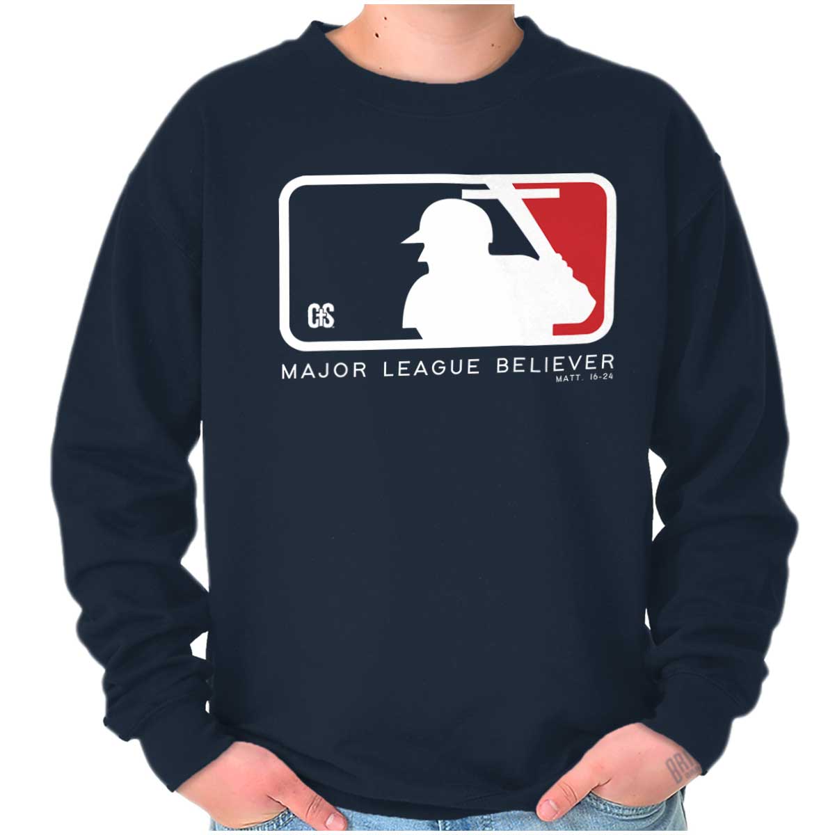 Major Leave Believer Crewneck Sweatshirt