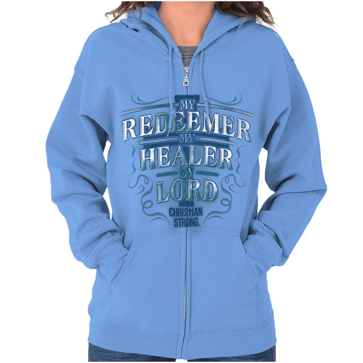 My Redeemer Christian Zip Hoodie