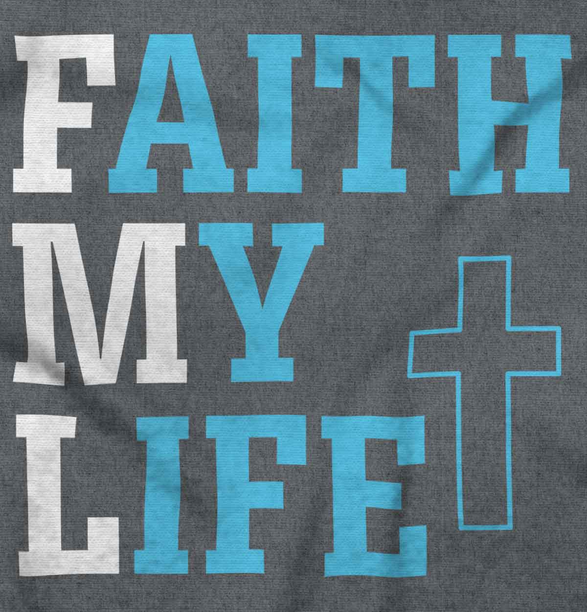 Faith My Life Zip Hoodie