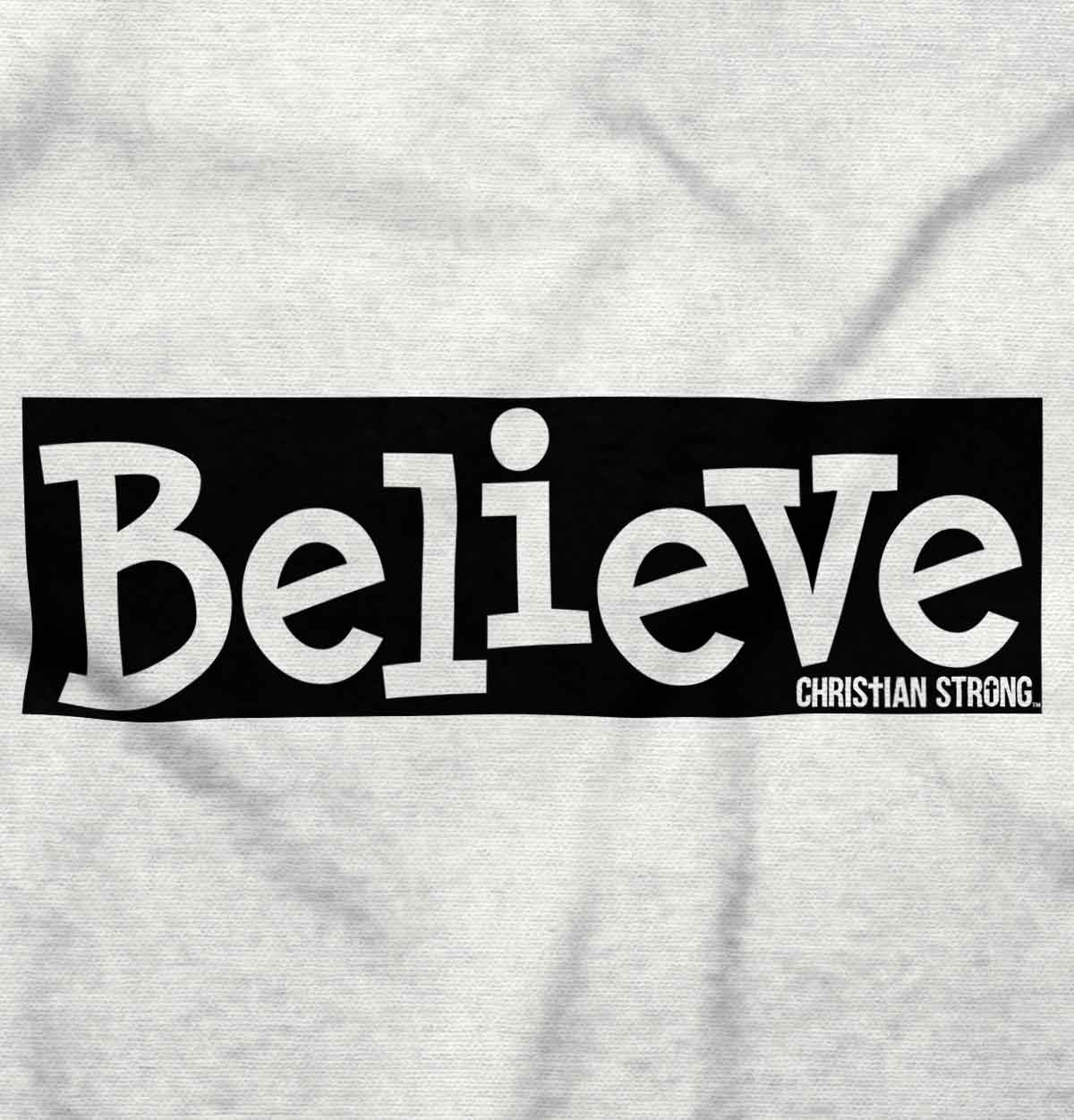 Believe Christian Strong Youth Hoodie