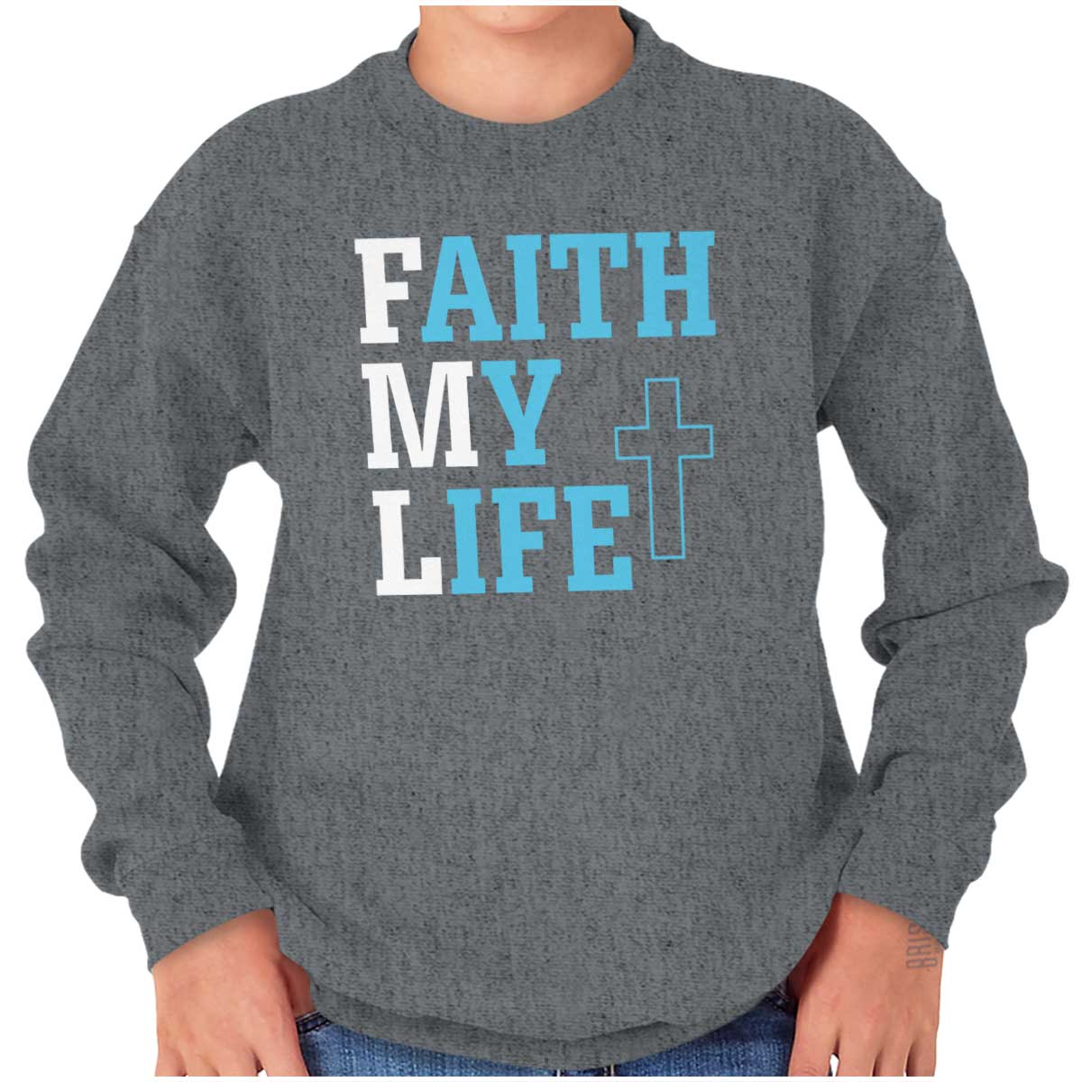 Faith My Life Youth Sweatshirt